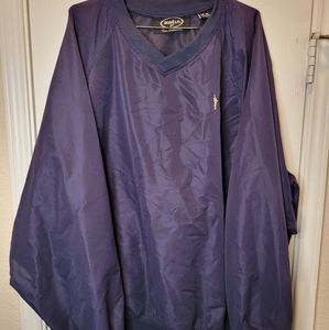 Austin Golf Blue Pullover Fleece  Jacket sz XXL